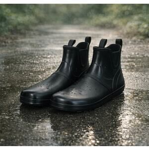 Xero Shoes Gracie Waterproof Chelsea Rain Boots Barefoot Minimalist US 8